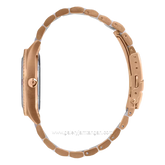 CHRIST VERRA Lady Bold CV 12351L-55 WHT Combination Rosegold White Stainless Steel Ceramic Strap